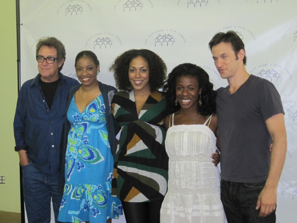 The cast of We Are Here including Larry Pine, Adriane Lenox, deÃ¢â‚¬â„¢Adre Photo